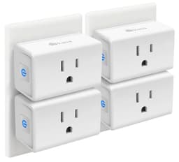 Kasa Smart Plug Mini EP10 (4-Pack) Wi-Fi Outlet