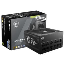 MSI MAG A750GL PCIE5 750W 80+ Gold Fully Modular PSU