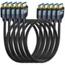 RyzzRooa 8K HDMI 2.1 Cable, 5-Pack, 6ft