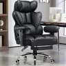 GTPLAYER Big and Tall Gaming Chair 400lbs (Earth-Black)