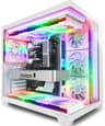 MUSETEX Y6 ATX Mid Tower PC Case - White