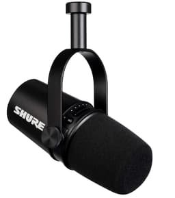 Shure MV7 USB/XLR Dynamic Podcast Microphone