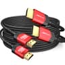 JSAUX 10K HDMI 2.1 Cable 2-Pack 10ft