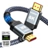Highwings 8K HDMI 2.1 Cable 48Gbps 6.6ft