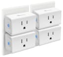 Kasa Smart Plug Mini EP10 (4-Pack) Wi-Fi Outlet