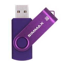 SIMMAX 32GB Swivel USB 2.0 Flash Drive