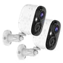 Tziarp 2K Wireless Outdoor Security Camera (2-Pack)