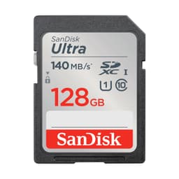 SanDisk 128GB Ultra SDXC UHS-I Memory Card (140MB/s)