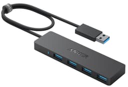Anker USB Hub 4 Ports, Ultra-Slim USB 3.0 Splitter