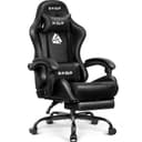 N-GEN GAMING Gaming Chair with Footrest and Lumbar, High-Back