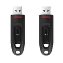 SanDisk 64GB Ultra USB 3.0 Flash Drive 2-Pack