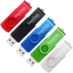 SamData 8GB USB Flash Drive 5-Pack